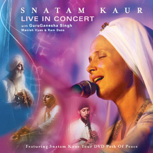 Live In Concert by Snatam Kaur|GuruGanesha Singh - album cover